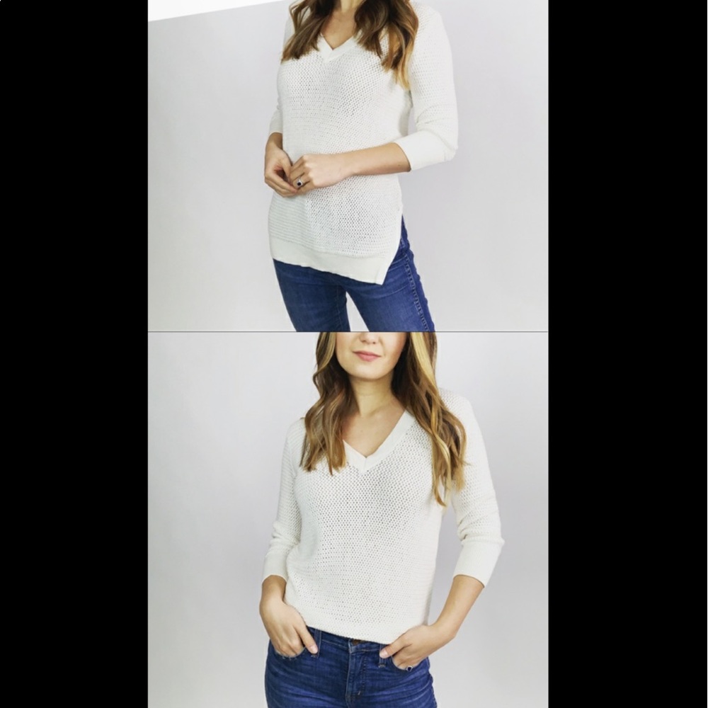 Theory sweater Pima cotton cashmere size small